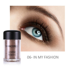 Load image into Gallery viewer, BONNIE CHOICE Palette Eyeshadow Pigment Eye Shadow Glitter Powder Matte Metallic Shiny Holographic Eye Toppers Eyeshadow Makeup