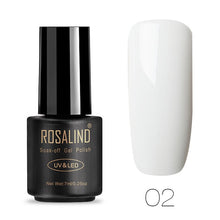 Load image into Gallery viewer, ROSALIND Nail Polish 7ML 58 Color Series Gel Nail Polish Nail Art UV LED Soak-off Gel Lacquer Vernis Semi Permanent Gel Varnish