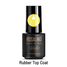 Load image into Gallery viewer, ROSALIND Nail Polish 7ML 58 Color Series Gel Nail Polish Nail Art UV LED Soak-off Gel Lacquer Vernis Semi Permanent Gel Varnish