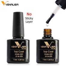 Load image into Gallery viewer, 7.5ml VENALISA Nail Gel Polish High Quality Nail Art Salon 60 Colors Soak off UV LED Nail Gel Varnish Camouflage Color Lacquer