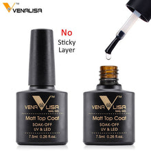 Load image into Gallery viewer, 7.5ml VENALISA Nail Gel Polish High Quality Nail Art Salon 60 Colors Soak off UV LED Nail Gel Varnish Camouflage Color Lacquer