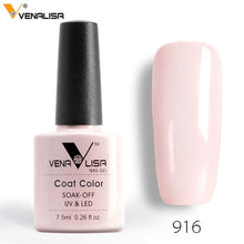 Load image into Gallery viewer, 7.5ml VENALISA Nail Gel Polish High Quality Nail Art Salon 60 Colors Soak off UV LED Nail Gel Varnish Camouflage Color Lacquer