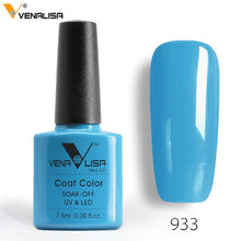 Load image into Gallery viewer, 7.5ml VENALISA Nail Gel Polish High Quality Nail Art Salon 60 Colors Soak off UV LED Nail Gel Varnish Camouflage Color Lacquer