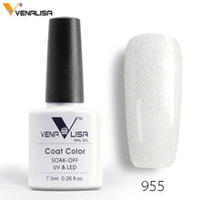 Load image into Gallery viewer, 7.5ml VENALISA Nail Gel Polish High Quality Nail Art Salon 60 Colors Soak off UV LED Nail Gel Varnish Camouflage Color Lacquer