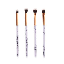 Load image into Gallery viewer, 10pcsPromotions marbling texture brushes face foundation powder eyeshadow kabuki eye blending cosmetic marble makeup brush tool