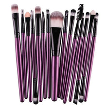 Load image into Gallery viewer, MAANGE 15Pcs Makeup Brushes Set brochas maquillaje Foundation Eyebrow Eyeliner Blush Powder Make Up Brushes Beauty Cosmetics