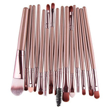 Load image into Gallery viewer, MAANGE 15Pcs Makeup Brushes Set brochas maquillaje Foundation Eyebrow Eyeliner Blush Powder Make Up Brushes Beauty Cosmetics