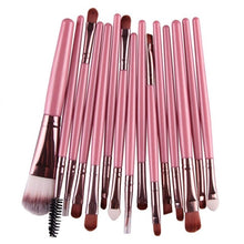Load image into Gallery viewer, MAANGE 15Pcs Makeup Brushes Set brochas maquillaje Foundation Eyebrow Eyeliner Blush Powder Make Up Brushes Beauty Cosmetics