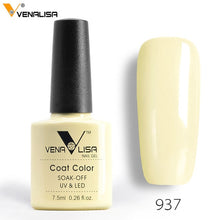 Load image into Gallery viewer, Venalisa 7.5ml soak off gel nail polish canni nail supply wholesale uv gel lacquer led color nail art glitter polish lamp