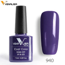 Load image into Gallery viewer, Venalisa 7.5ml soak off gel nail polish canni nail supply wholesale uv gel lacquer led color nail art glitter polish lamp