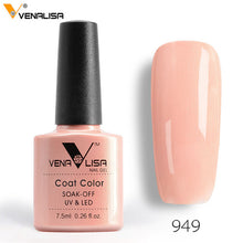 Load image into Gallery viewer, Venalisa 7.5ml soak off gel nail polish canni nail supply wholesale uv gel lacquer led color nail art glitter polish lamp