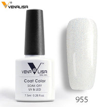 Load image into Gallery viewer, Venalisa 7.5ml soak off gel nail polish canni nail supply wholesale uv gel lacquer led color nail art glitter polish lamp
