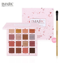 Load image into Gallery viewer, IMAGIC New Arrival Charming Eyeshadow 16 Color Palette Make up Palette Matte Shimmer Pigmented Eye Shadow Powder
