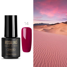 Load image into Gallery viewer, ROSALIND Nail Gel Polish 7ML Hybrid Nail Art Semi Permanent gel varnishes Soak Off Top White Gel Lacquer
