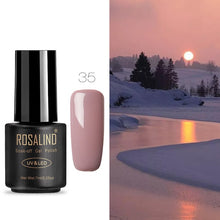 Load image into Gallery viewer, ROSALIND Nail Gel Polish 7ML Hybrid Nail Art Semi Permanent gel varnishes Soak Off Top White Gel Lacquer