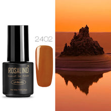 Load image into Gallery viewer, ROSALIND Nail Gel Polish 7ML Hybrid Nail Art Semi Permanent gel varnishes Soak Off Top White Gel Lacquer