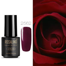 Load image into Gallery viewer, ROSALIND Nail Gel Polish 7ML Hybrid Nail Art Semi Permanent gel varnishes Soak Off Top White Gel Lacquer