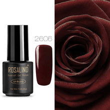 Load image into Gallery viewer, ROSALIND Nail Gel Polish 7ML Hybrid Nail Art Semi Permanent gel varnishes Soak Off Top White Gel Lacquer