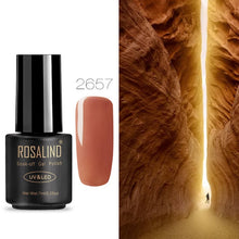 Load image into Gallery viewer, ROSALIND Nail Gel Polish 7ML Hybrid Nail Art Semi Permanent gel varnishes Soak Off Top White Gel Lacquer
