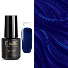 Load image into Gallery viewer, ROSALIND Nail Gel Polish 7ML Hybrid Nail Art Semi Permanent gel varnishes Soak Off Top White Gel Lacquer