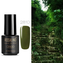 Load image into Gallery viewer, ROSALIND Nail Gel Polish 7ML Hybrid Nail Art Semi Permanent gel varnishes Soak Off Top White Gel Lacquer