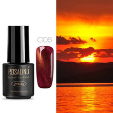 Load image into Gallery viewer, ROSALIND Nail Gel Polish 7ML Hybrid Nail Art Semi Permanent gel varnishes Soak Off Top White Gel Lacquer