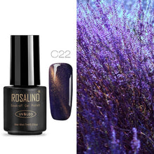 Load image into Gallery viewer, ROSALIND Nail Gel Polish 7ML Hybrid Nail Art Semi Permanent gel varnishes Soak Off Top White Gel Lacquer