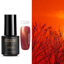 Load image into Gallery viewer, ROSALIND Nail Gel Polish 7ML Hybrid Nail Art Semi Permanent gel varnishes Soak Off Top White Gel Lacquer