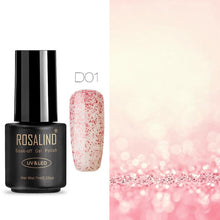 Load image into Gallery viewer, ROSALIND Nail Gel Polish 7ML Hybrid Nail Art Semi Permanent gel varnishes Soak Off Top White Gel Lacquer