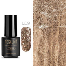 Load image into Gallery viewer, ROSALIND Nail Gel Polish 7ML Hybrid Nail Art Semi Permanent gel varnishes Soak Off Top White Gel Lacquer