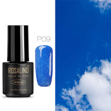 Load image into Gallery viewer, ROSALIND Nail Gel Polish 7ML Hybrid Nail Art Semi Permanent gel varnishes Soak Off Top White Gel Lacquer