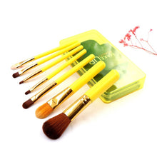 Load image into Gallery viewer, 7Pcs Makeup Brush Set High Quality Foundation Powder Eyeshadow Brush with Plastic Boxed Cosmetic Beauty Tool Kit Hot