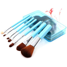 Load image into Gallery viewer, 7Pcs Makeup Brush Set High Quality Foundation Powder Eyeshadow Brush with Plastic Boxed Cosmetic Beauty Tool Kit Hot