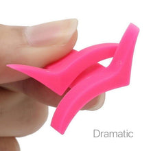 Load image into Gallery viewer, ELECOOL 2Pcs Eyeliner Template Stamp Mold Wings Easy To Wear Liquid Eye Liner Black Wing Shape Cosmetic Eyeliner Stamp Tool