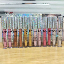 Load image into Gallery viewer, NYX Lingerie Matte Liquid Lipstick Waterproof Lip Gloss makeup Matte Lip Gloss 12 Color make up lip tint maquiagem free shipping