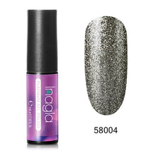 Load image into Gallery viewer, Inagla Platinum Gel Glitter Nail Polish 5ml Transparent Glimmer Shiny Lacquer Varnish Manicure Nail Art Polish 34 Colors