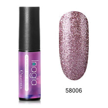 Load image into Gallery viewer, Inagla Platinum Gel Glitter Nail Polish 5ml Transparent Glimmer Shiny Lacquer Varnish Manicure Nail Art Polish 34 Colors