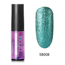 Load image into Gallery viewer, Inagla Platinum Gel Glitter Nail Polish 5ml Transparent Glimmer Shiny Lacquer Varnish Manicure Nail Art Polish 34 Colors
