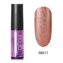 Load image into Gallery viewer, Inagla Platinum Gel Glitter Nail Polish 5ml Transparent Glimmer Shiny Lacquer Varnish Manicure Nail Art Polish 34 Colors