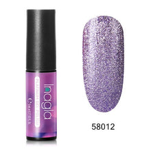 Load image into Gallery viewer, Inagla Platinum Gel Glitter Nail Polish 5ml Transparent Glimmer Shiny Lacquer Varnish Manicure Nail Art Polish 34 Colors