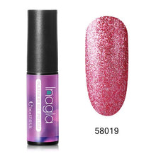 Load image into Gallery viewer, Inagla Platinum Gel Glitter Nail Polish 5ml Transparent Glimmer Shiny Lacquer Varnish Manicure Nail Art Polish 34 Colors