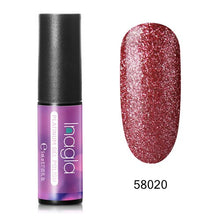 Load image into Gallery viewer, Inagla Platinum Gel Glitter Nail Polish 5ml Transparent Glimmer Shiny Lacquer Varnish Manicure Nail Art Polish 34 Colors