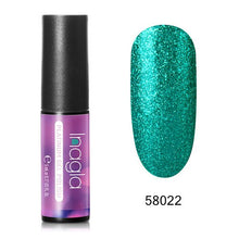 Load image into Gallery viewer, Inagla Platinum Gel Glitter Nail Polish 5ml Transparent Glimmer Shiny Lacquer Varnish Manicure Nail Art Polish 34 Colors