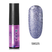 Load image into Gallery viewer, Inagla Platinum Gel Glitter Nail Polish 5ml Transparent Glimmer Shiny Lacquer Varnish Manicure Nail Art Polish 34 Colors