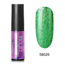 Load image into Gallery viewer, Inagla Platinum Gel Glitter Nail Polish 5ml Transparent Glimmer Shiny Lacquer Varnish Manicure Nail Art Polish 34 Colors
