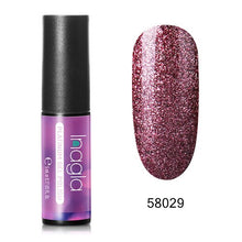 Load image into Gallery viewer, Inagla Platinum Gel Glitter Nail Polish 5ml Transparent Glimmer Shiny Lacquer Varnish Manicure Nail Art Polish 34 Colors