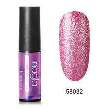 Load image into Gallery viewer, Inagla Platinum Gel Glitter Nail Polish 5ml Transparent Glimmer Shiny Lacquer Varnish Manicure Nail Art Polish 34 Colors