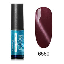 Load image into Gallery viewer, Inagla 3D Magnetic Nail Polish 8ml Cat Eye Nail Varnish Magnet Nail Lacquer Base Coat Top Coat Needed