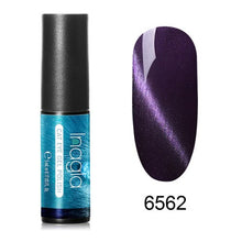 Load image into Gallery viewer, Inagla 3D Magnetic Nail Polish 8ml Cat Eye Nail Varnish Magnet Nail Lacquer Base Coat Top Coat Needed