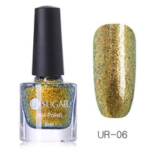 Load image into Gallery viewer, UR SUGAR 6ML Chameleon Nail Polish Romantic Heart Fiery Love Sequins Nail Lacquer Varnish